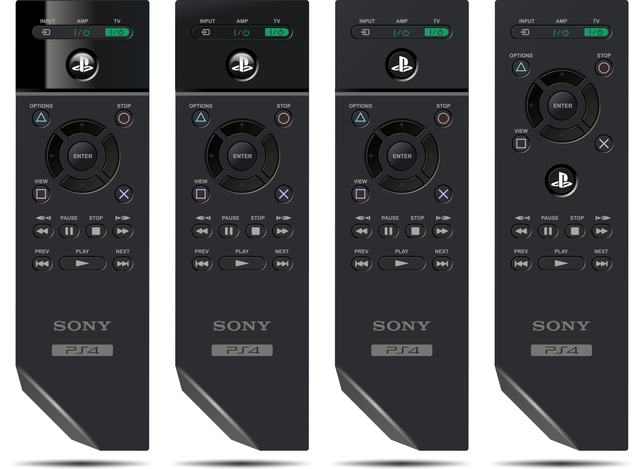 Sony PS4 Remote Renderings Small lineup.png