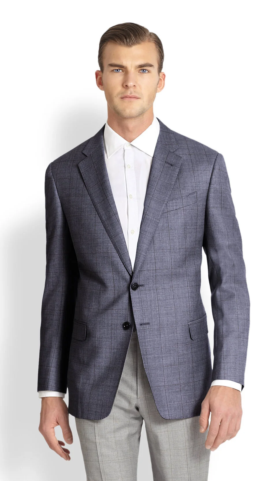 Armani Two Button Wool suit no tie cropped.jpg