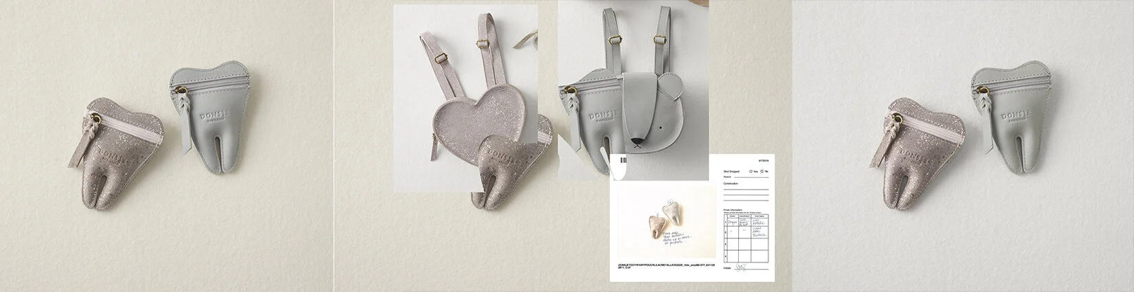BABY &amp; CHILD: Tooth Fairy Pouch. Image online was not correct. Request to Color Match Online Product to Real existing Samples. Product Page
