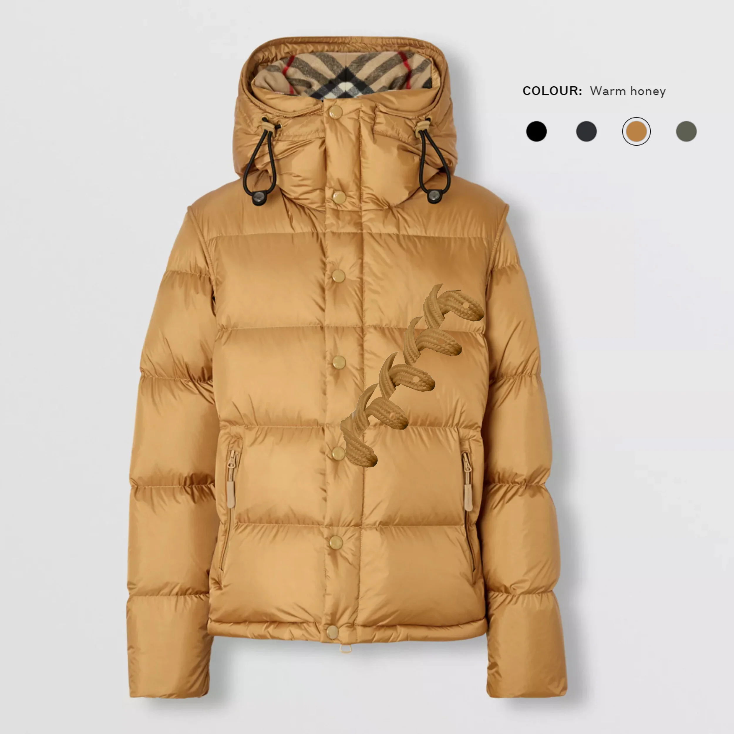 Color Matching Laces to “Warm Honey” Jacket