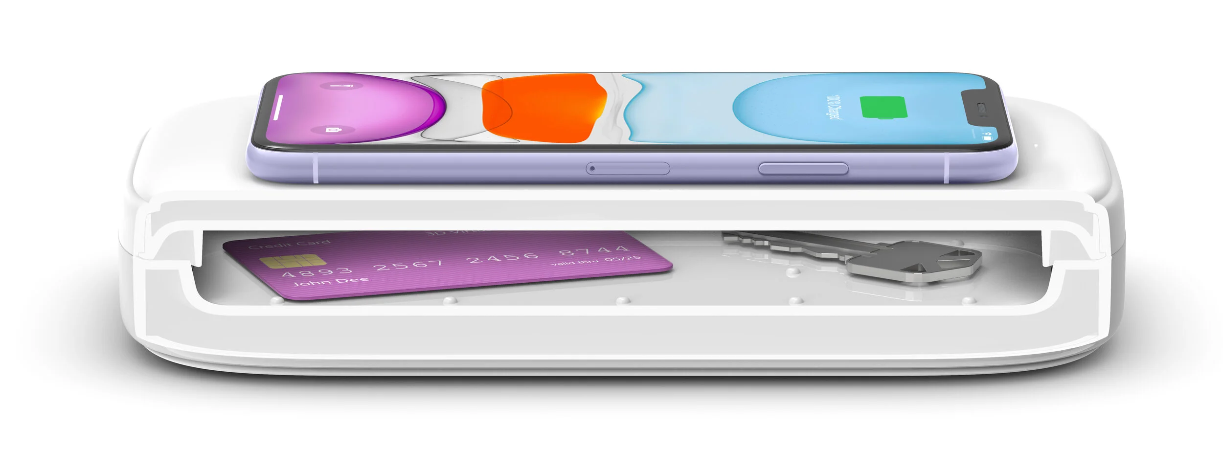 Credit Card graphics/texture map was updated to Purple to align with iPhone.