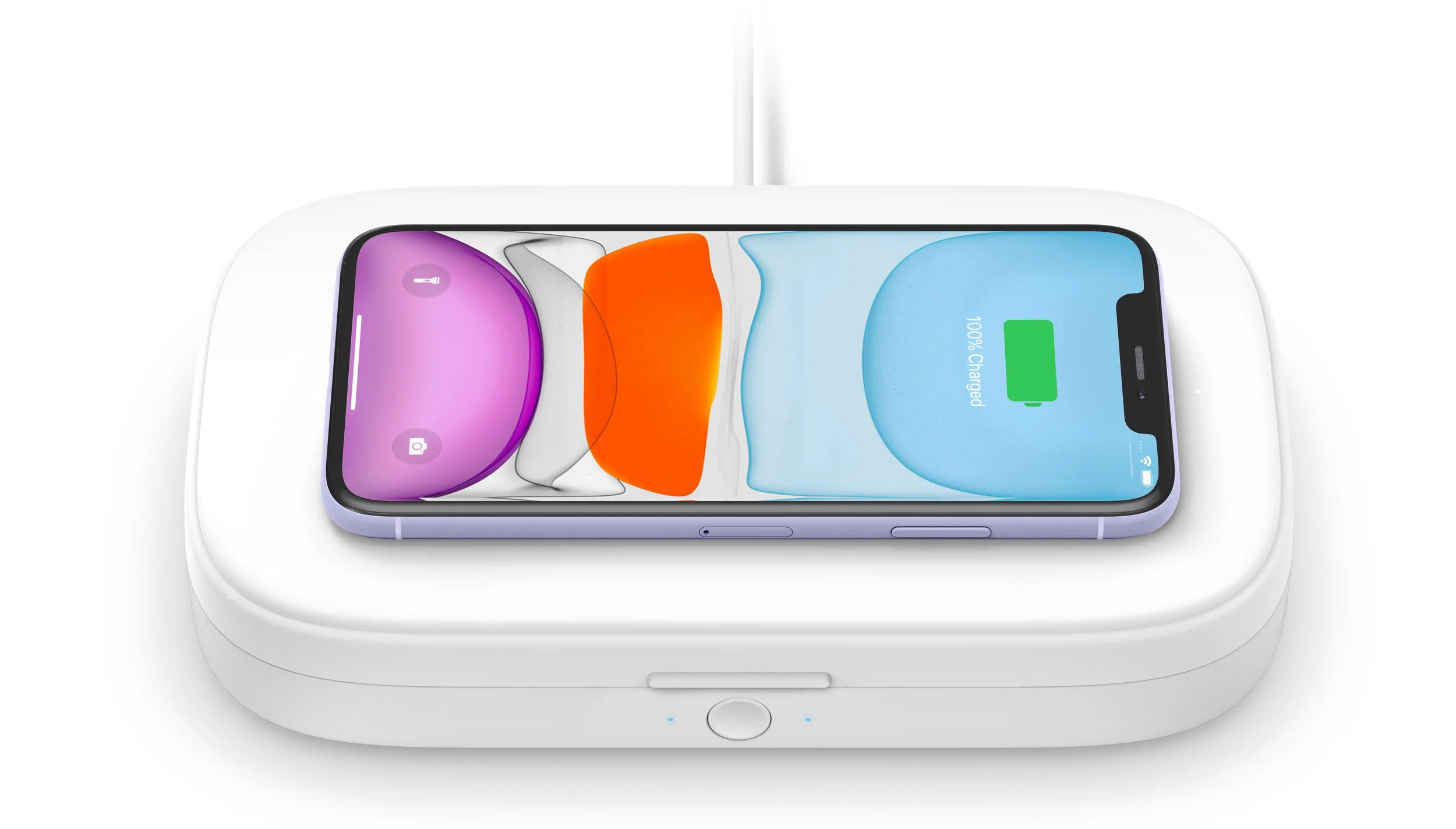 PLAYA_UVSanitizerWirelessCharger_2_3QuartersStanding.jpg