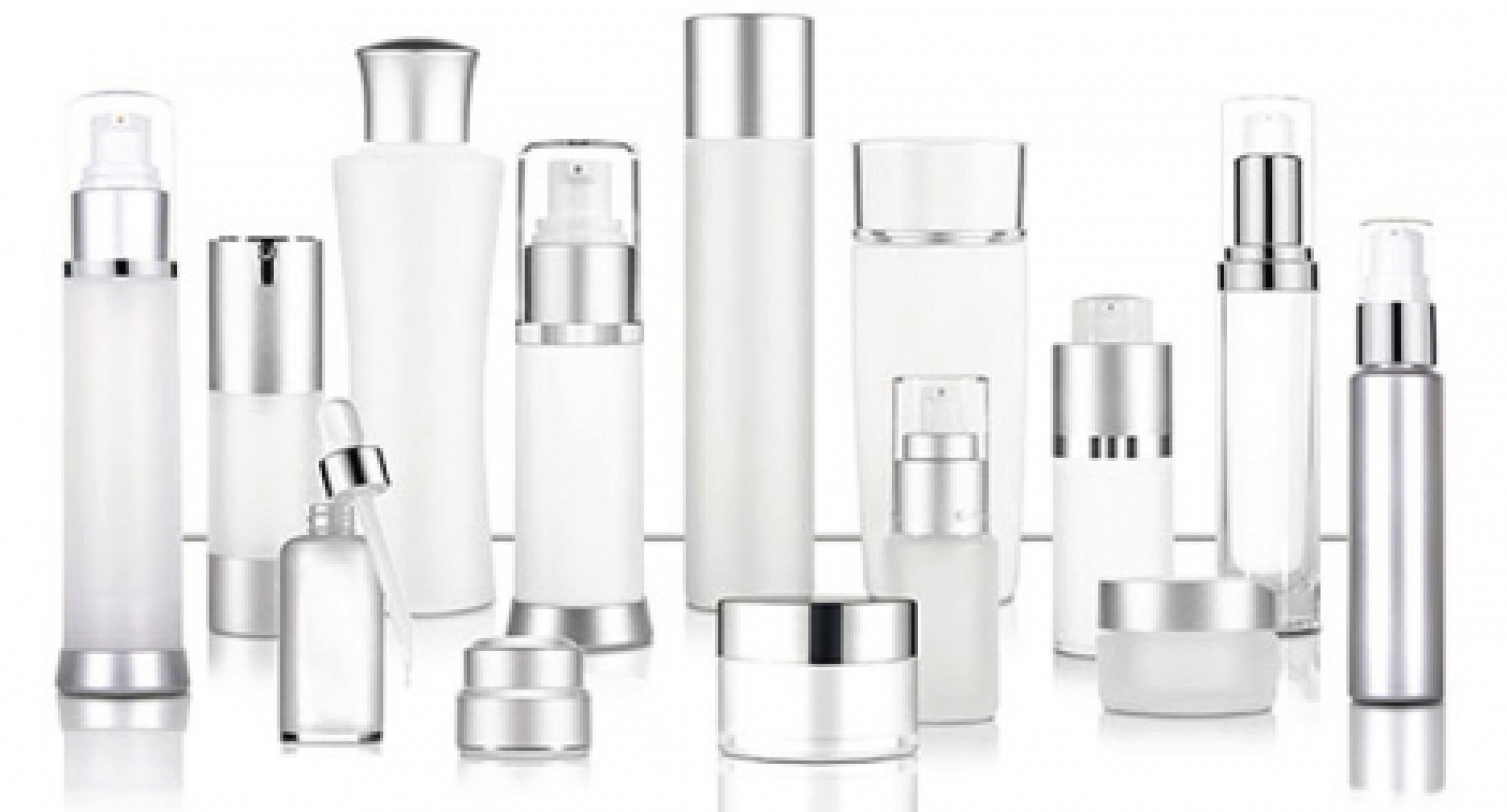 Before Image : All Blank Beauty Products for reference.