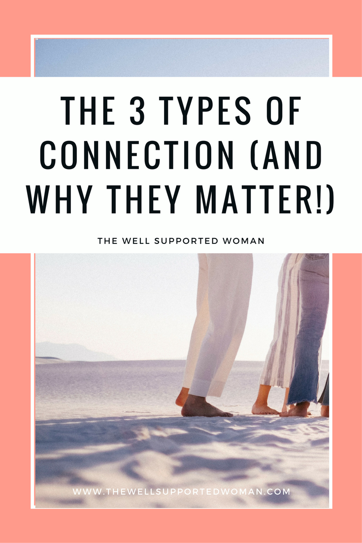 Life Coach Laura Weldy explains the three aspects of connection that are essential to a happy, fulfilled life: connection to self, connection to others, and connection to source.