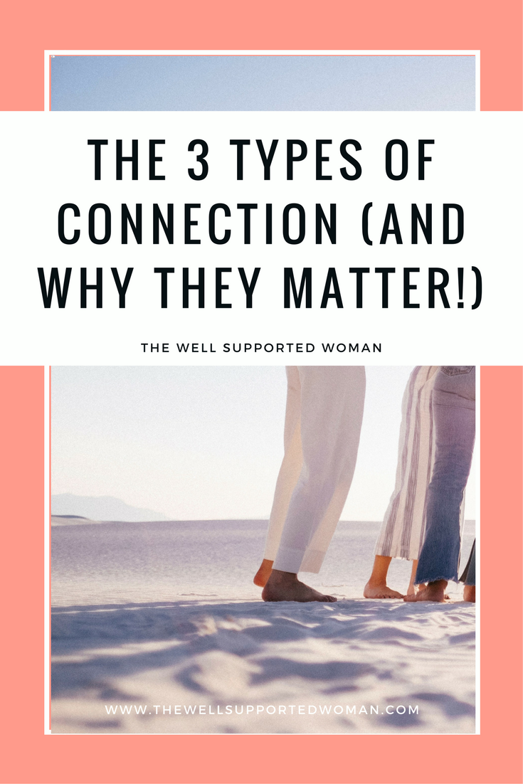 The Well Connected Woman: 3 types of connection (and why they matter ...