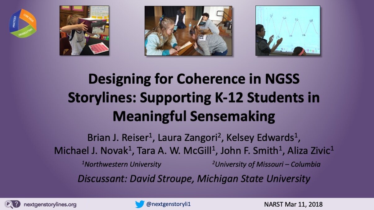 Designing for Coherence in NGSS Storylines: Supporting K-12 Students in Meaningful Sensemaking
