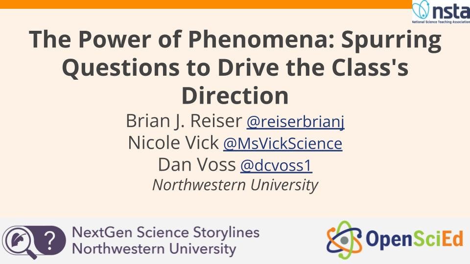 The Power of Phenomena: Spurring Questions to Drive the Class's Direction