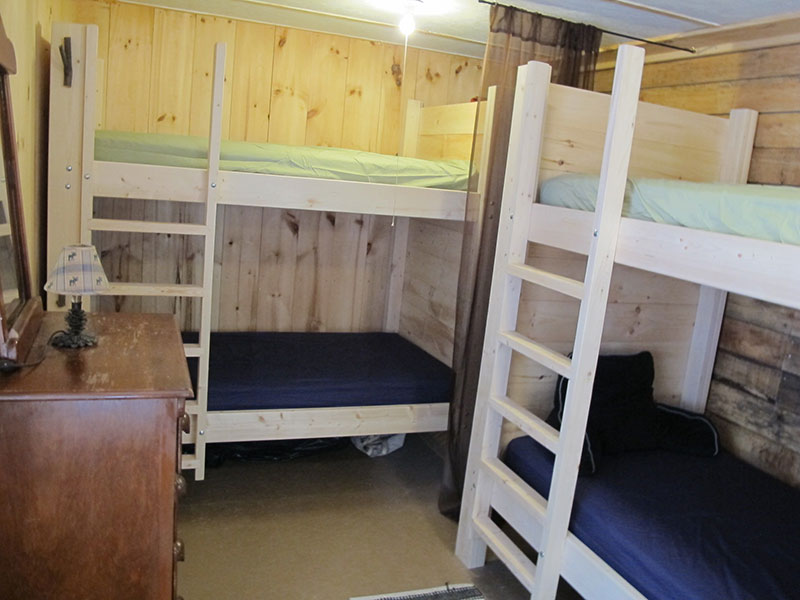 shared-bunk accomodations