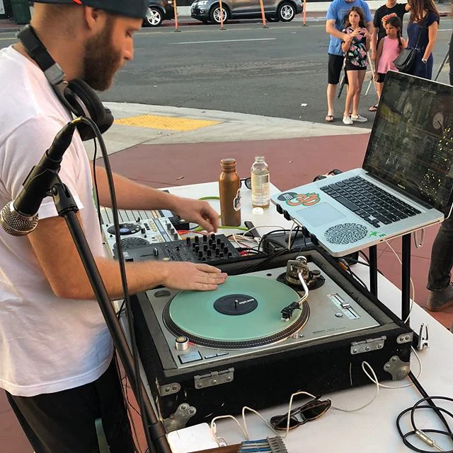 Last weekend at @rayatnightsd is the reason why we do this! Our friends @thecosmicsea and @thebrothersburns brought so much love, talent and energy to the streets of North Park. The vibes were high that day my friends. If you missed it, do yourselves