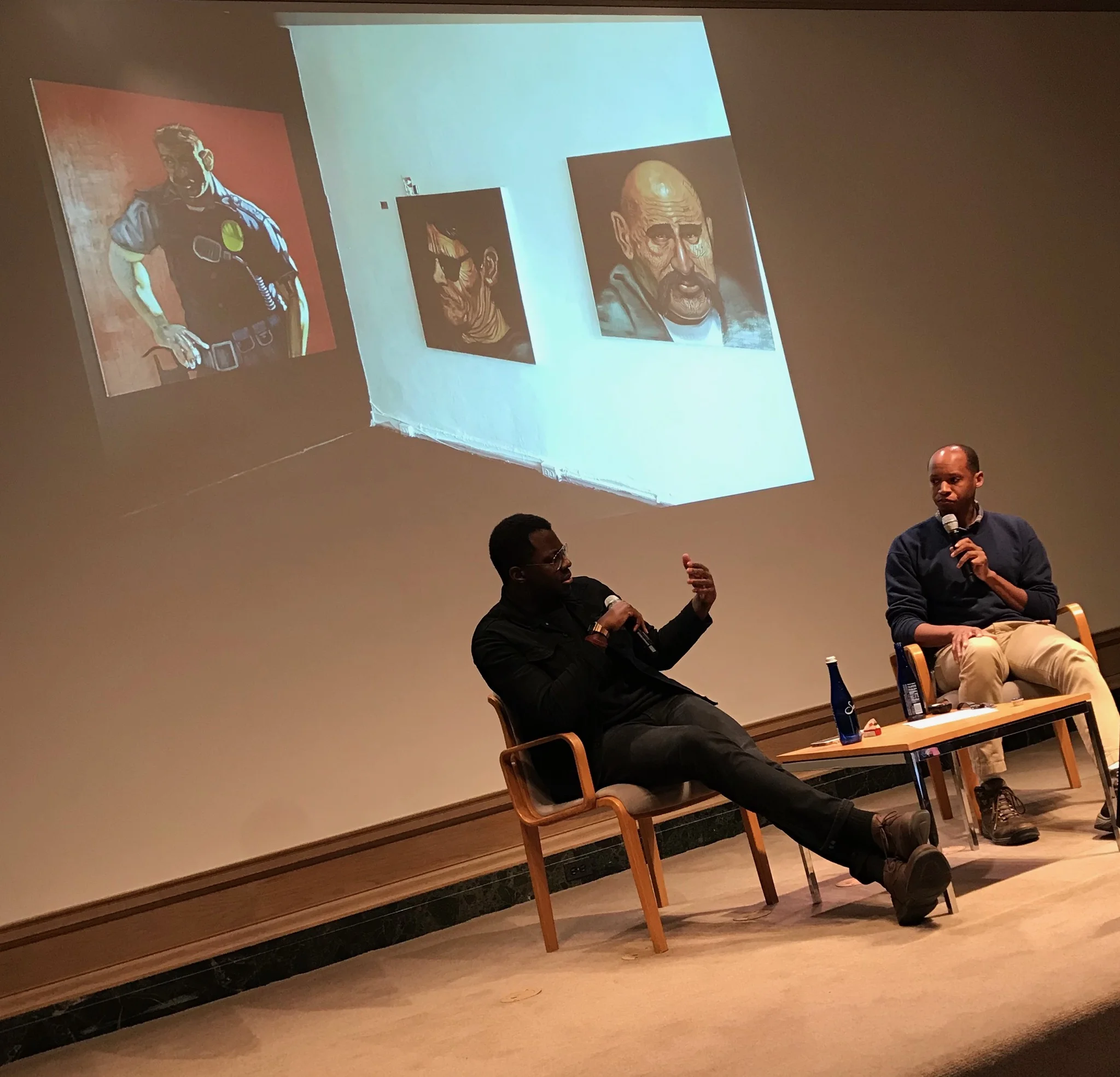 I See A Darkness - Works In Progress: Artist Talk @ the National Gallery of Art, Washington DC, Feb 11, 2019. Moderated by Terence Washington