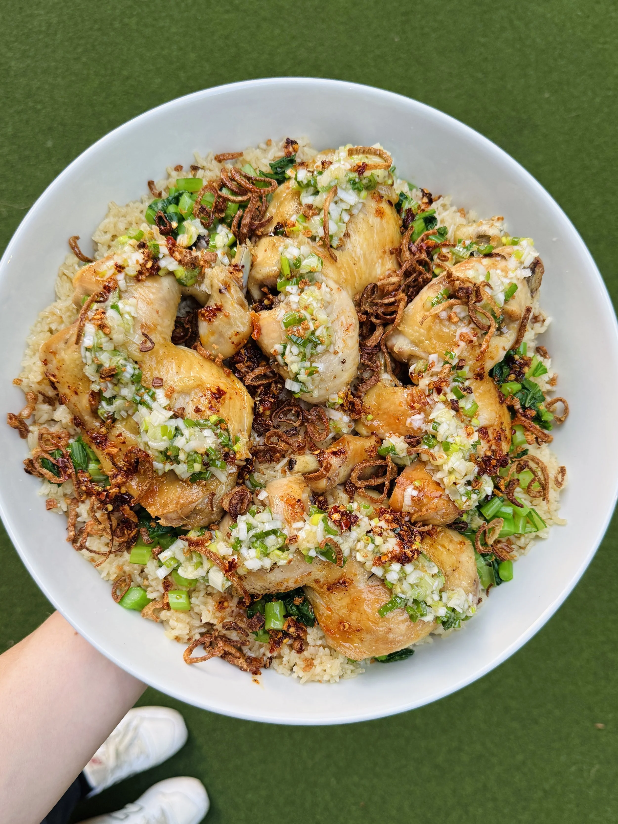 Hainanese Chicken Rice