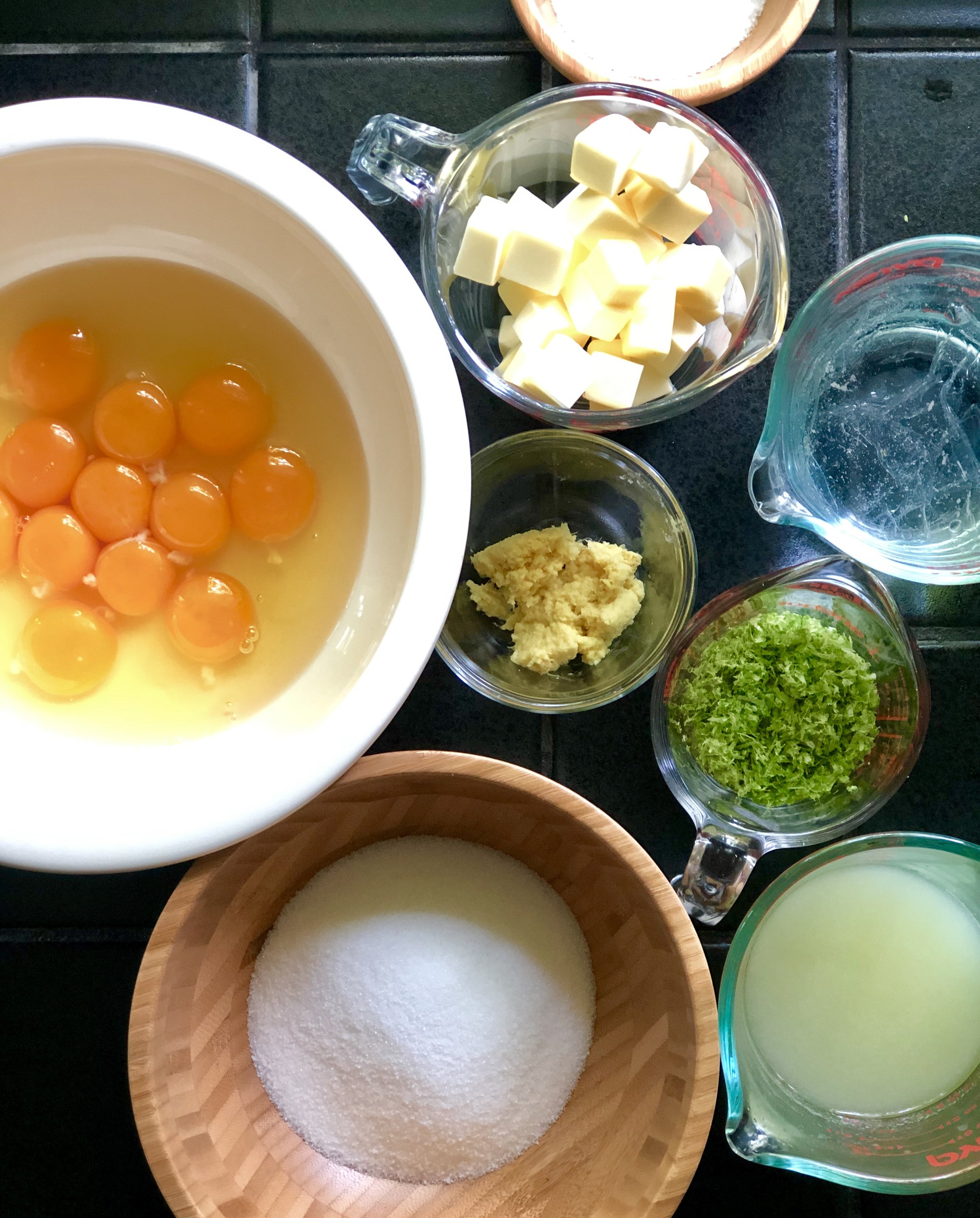 Lime (With A Hint Of Ginger) Curd 