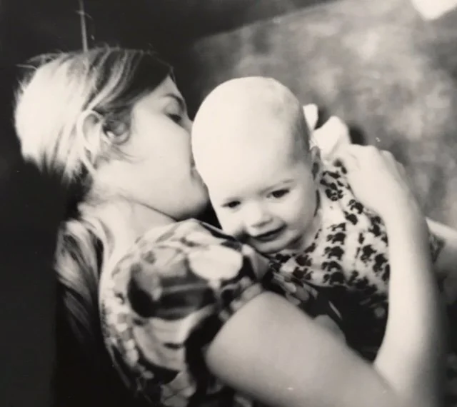 Salisbury, NC 1971, with Mom