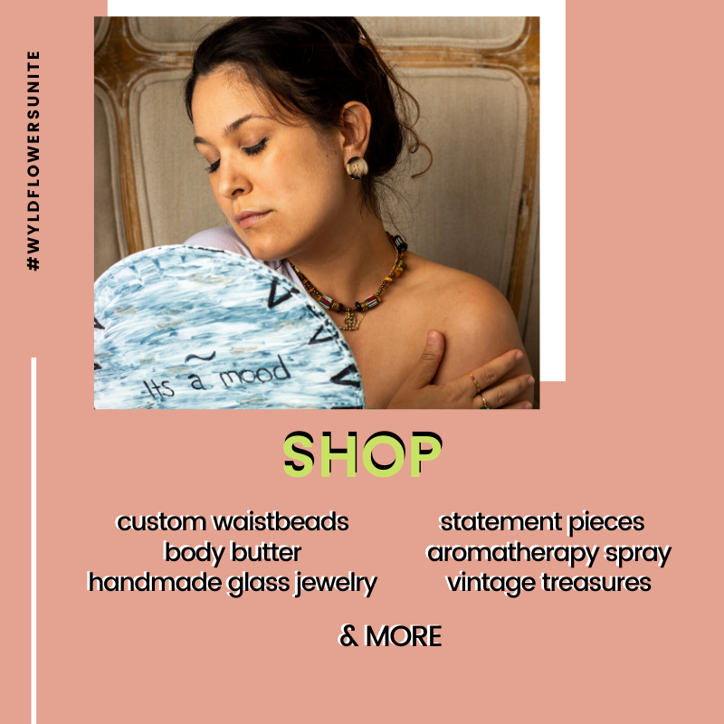 WYLDFLOWERS UNITE! - waysted studio HOLIDAY pop-up shoppe