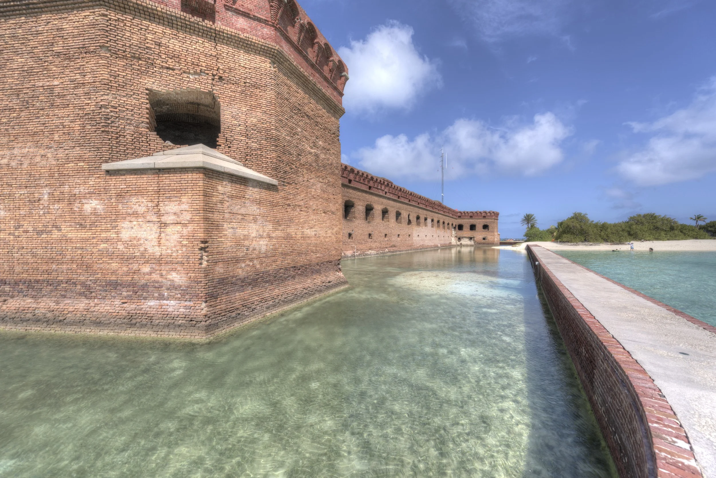 Dry Tortugas/Fort Jefferson, photo by Russell Conard.
