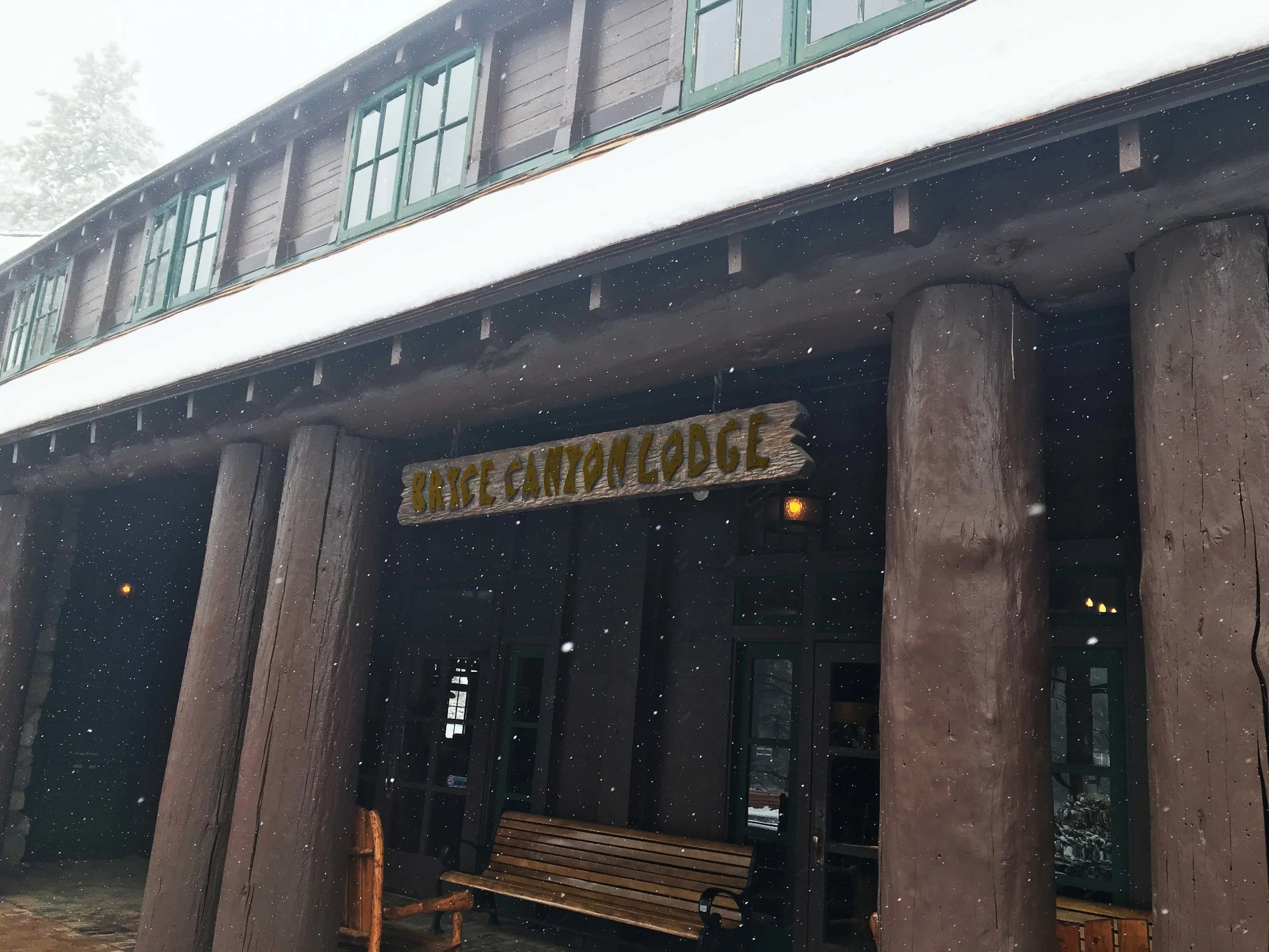The Bryce Canyon Lodge, Bryce Canyon National Park.