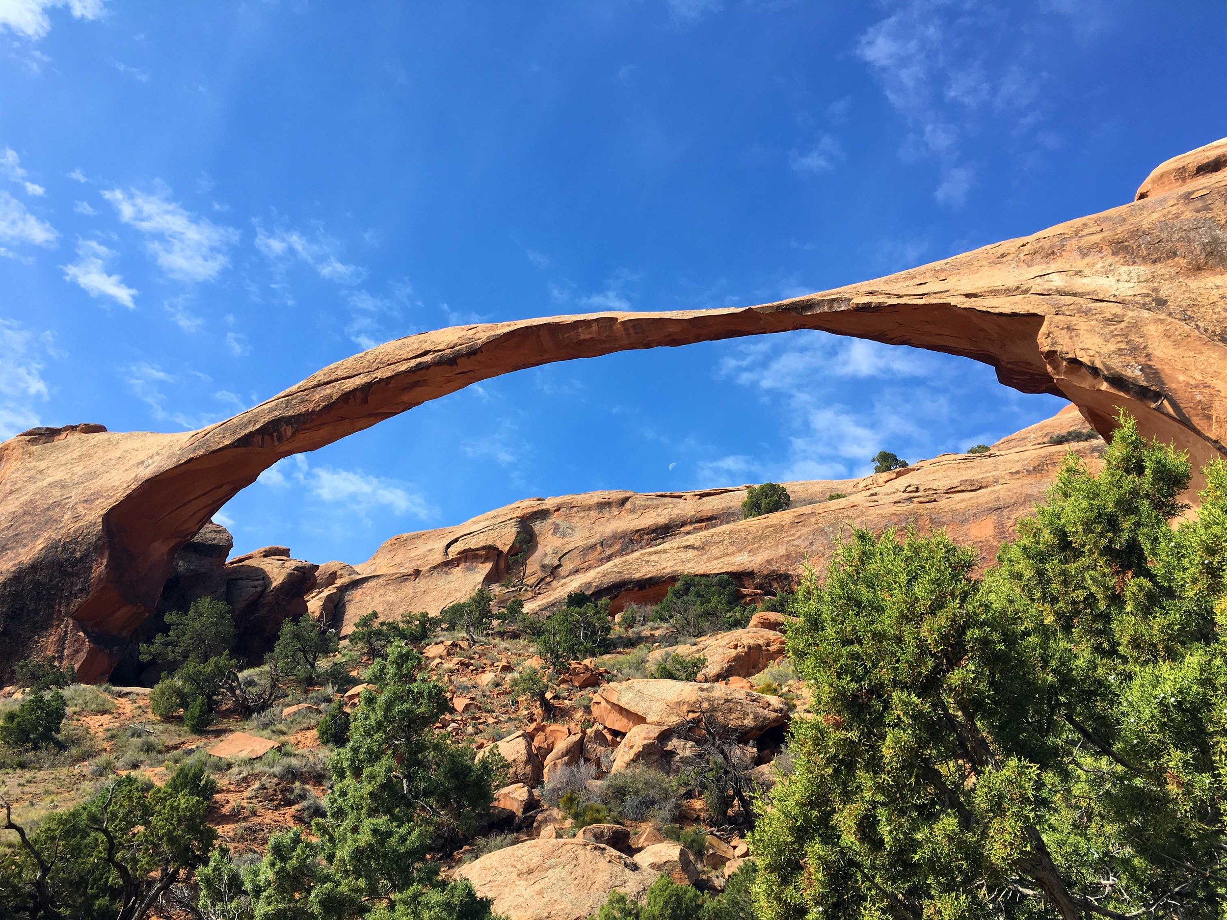 Landscape Arch, Arches National Park.
