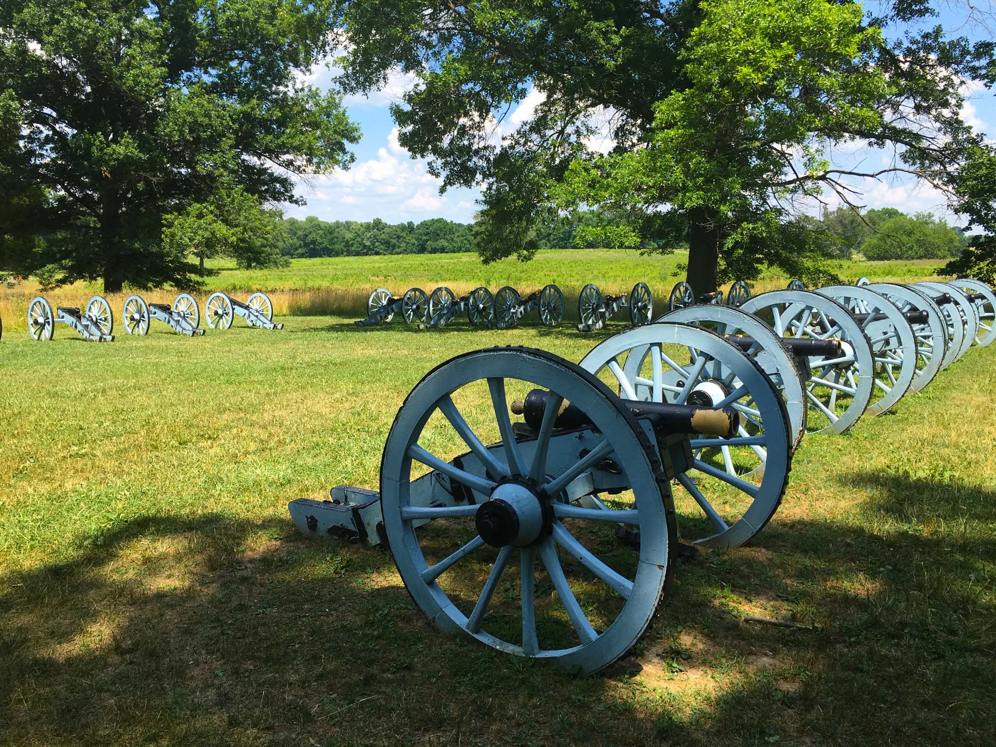  Artillery Park was strategically located so that cannons could be moved easily throughout the encampment if the area fell under attack.&nbsp;&nbsp; 