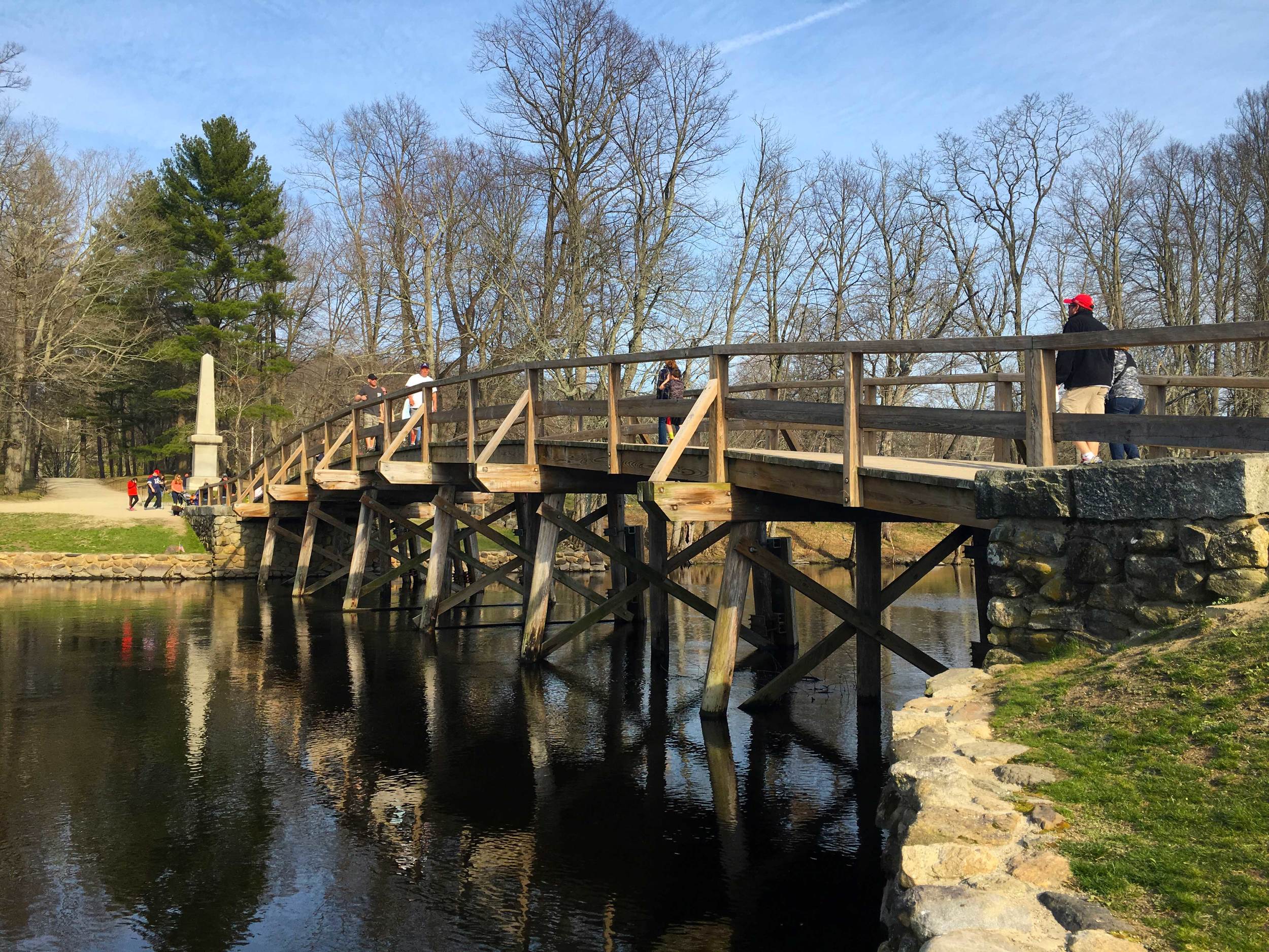 North Bridge, Minute Man National Historic Park, photo by Derek Wright.