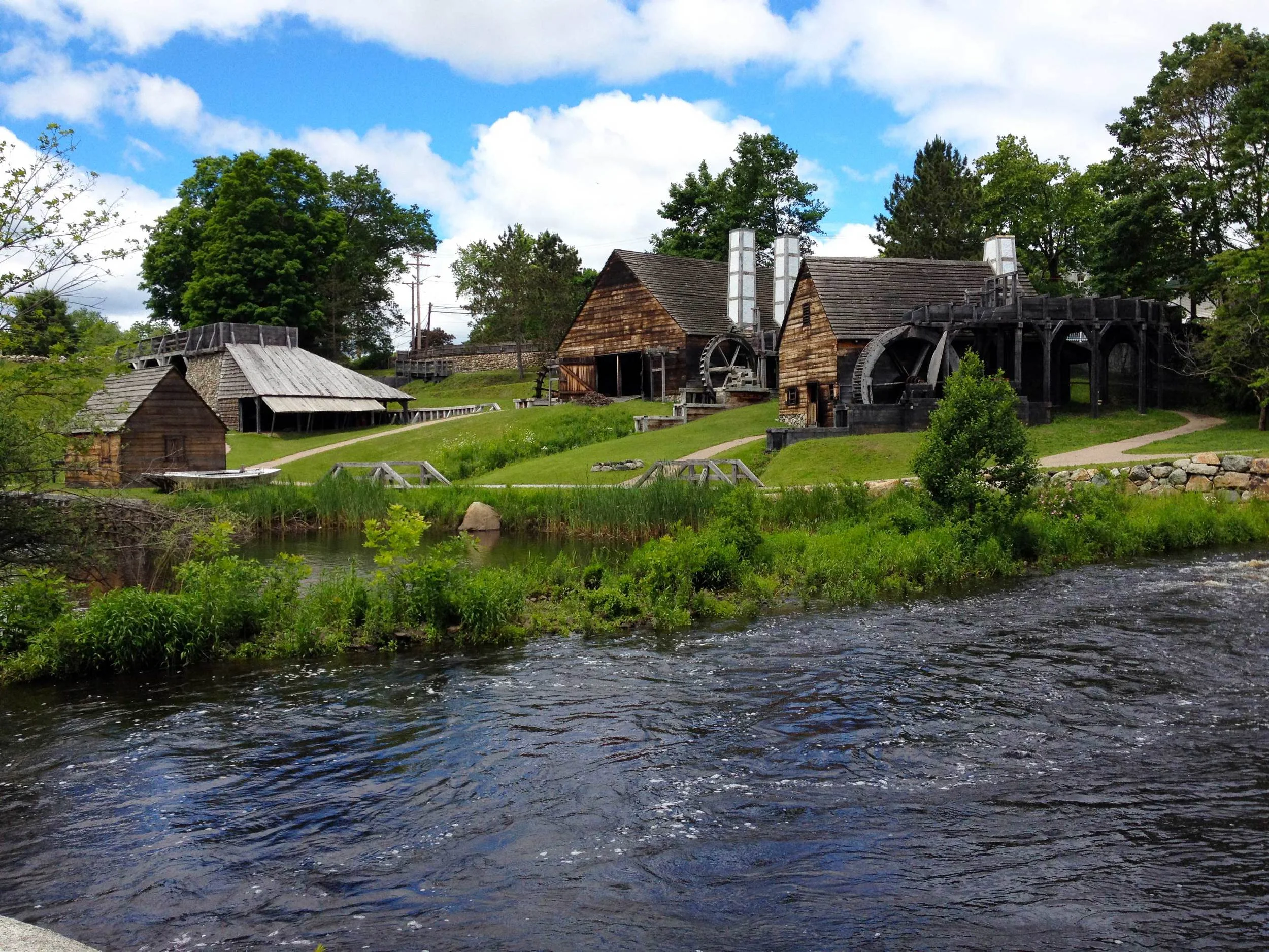 Saugus Iron Works National Historic Site, photo by Derek Wright.