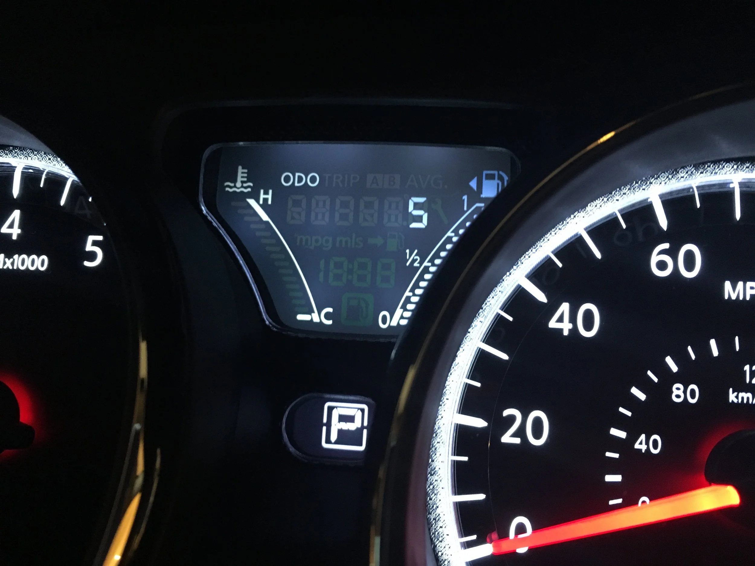 The real new car smell, a rental with only 5 miles on the odometer ! Photo by Derek Wright.