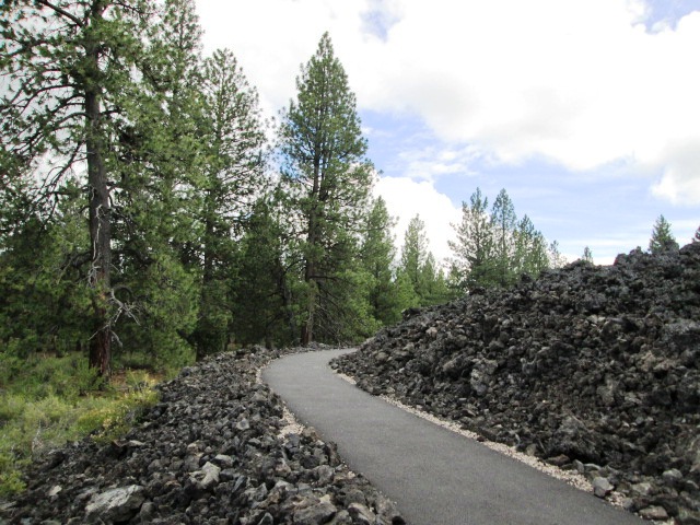Newberry Volcanic National Monument in Deschutes National Forest, central Oregon.