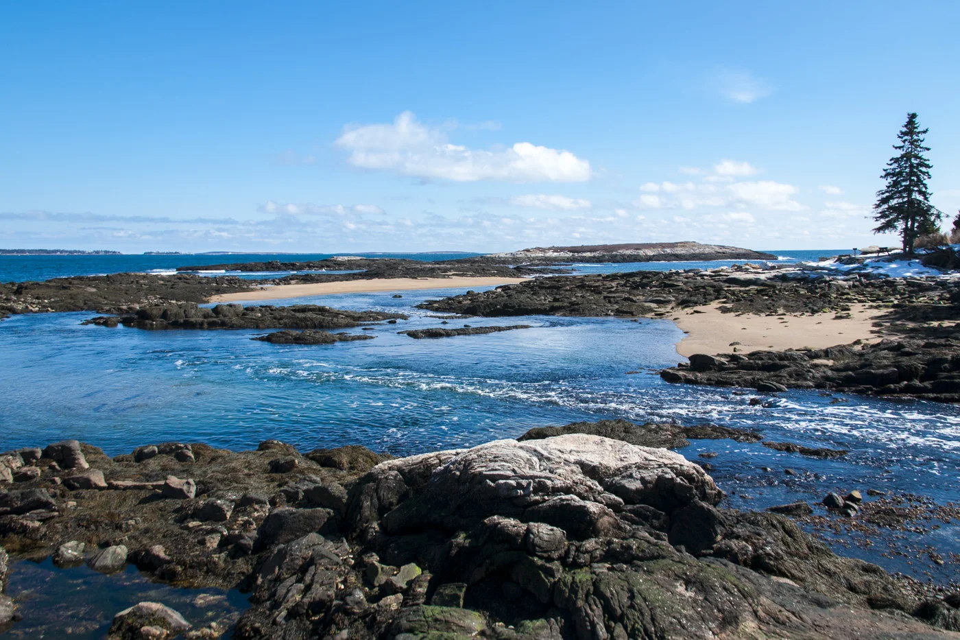 Reid State Park, photo by Paul VanDerWerf / CC