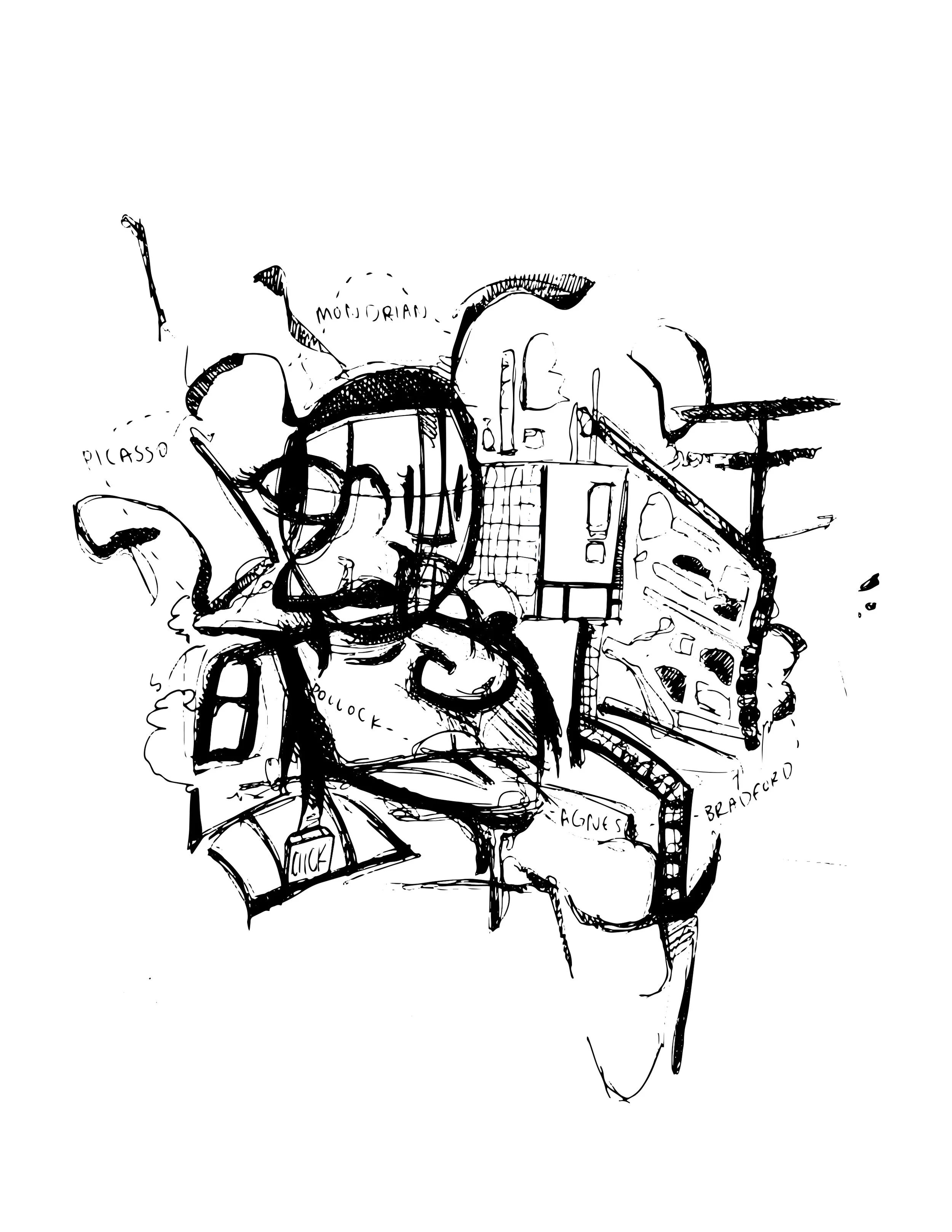 think abstract: TOP 5 Abstract Painters to Study