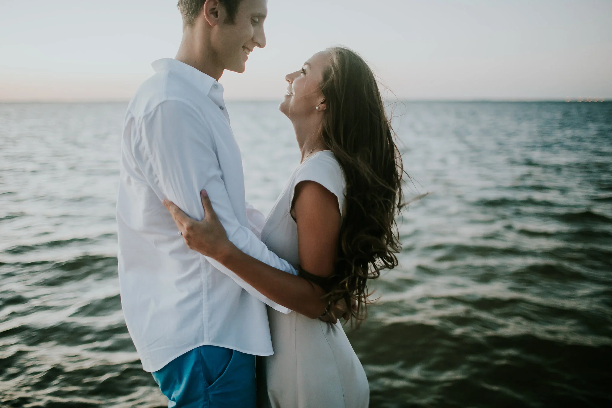 North Shore Park Sunrise Engagement Session St Pete Florida_08.jpg