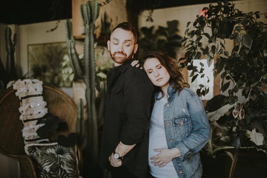 Adrienne & Ryan Tampa Heights Maternity Session