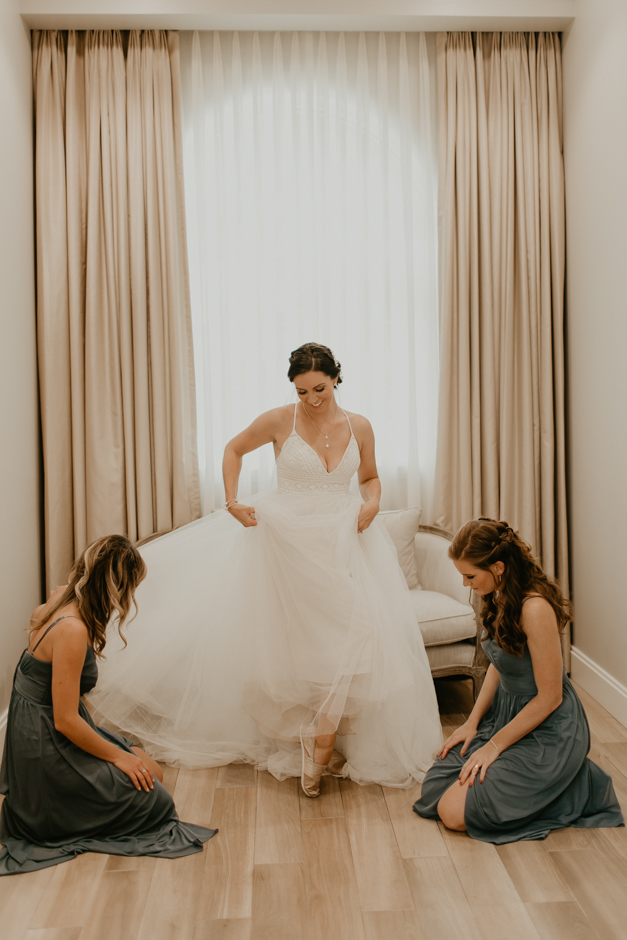 Harborside Chapel Wedding Palm Harbor Hall Bohemian Dusty Steel Blue Clearwater Tampa Wedding Photographer BHLDN Willowwby Thistle Gown White Magnolia Bridal -40.jpg