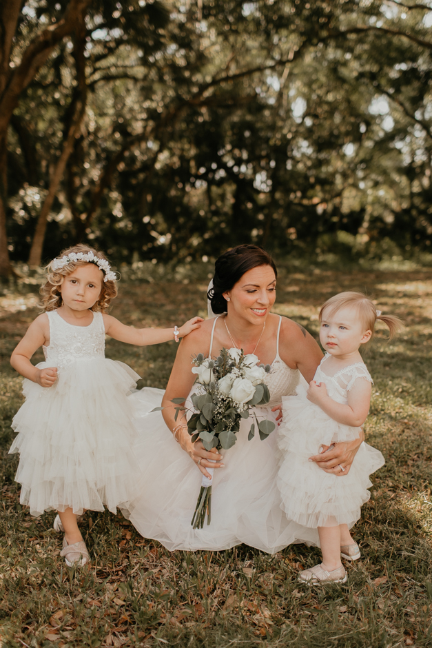 Harborside Chapel Wedding Palm Harbor Hall Bohemian Dusty Steel Blue Clearwater Tampa Wedding Photographer BHLDN Willowwby Thistle Gown White Magnolia Bridal -68.jpg