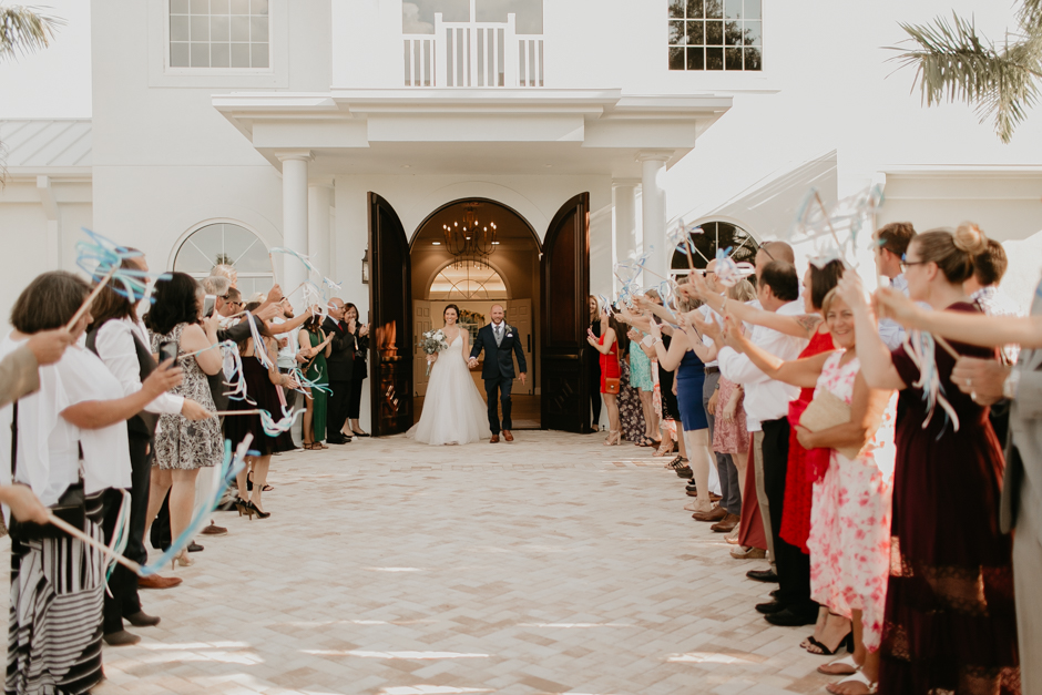 Harborside Chapel Wedding Palm Harbor Hall Bohemian Dusty Steel Blue Clearwater Tampa Wedding Photographer BHLDN Willowwby Thistle Gown White Magnolia Bridal -104.jpg