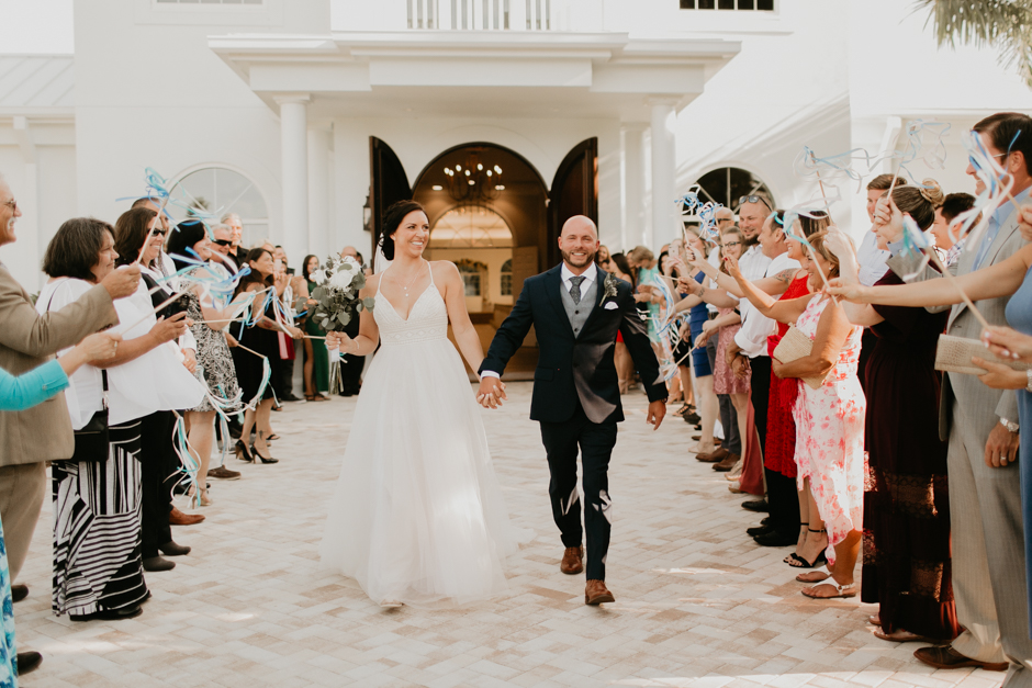 Harborside Chapel Wedding Palm Harbor Hall Bohemian Dusty Steel Blue Clearwater Tampa Wedding Photographer BHLDN Willowwby Thistle Gown White Magnolia Bridal -107.jpg