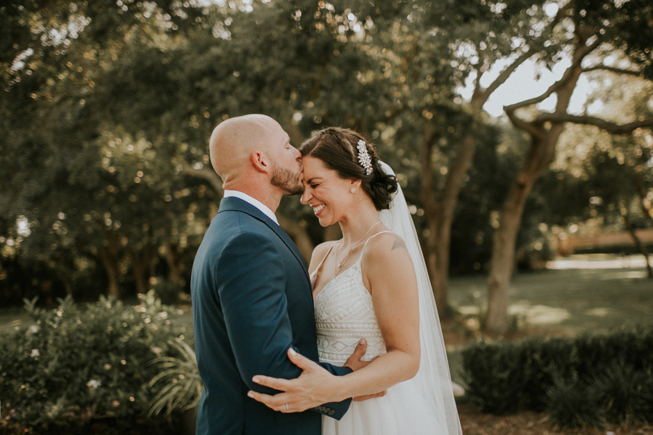 Harborside Chapel Wedding Palm Harbor Hall Bohemian Dusty Steel Blue Clearwater Tampa Wedding Photographer BHLDN Willowwby Thistle Gown White Magnolia Bridal -123.jpg