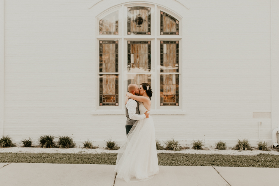 Harborside Chapel Wedding Palm Harbor Hall Bohemian Dusty Steel Blue Clearwater Tampa Wedding Photographer BHLDN Willowwby Thistle Gown White Magnolia Bridal -150.jpg