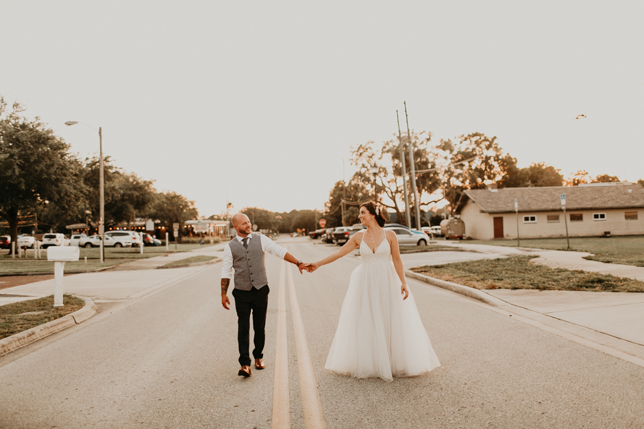 Harborside Chapel Wedding Palm Harbor Hall Bohemian Dusty Steel Blue Clearwater Tampa Wedding Photographer BHLDN Willowwby Thistle Gown White Magnolia Bridal -158.jpg