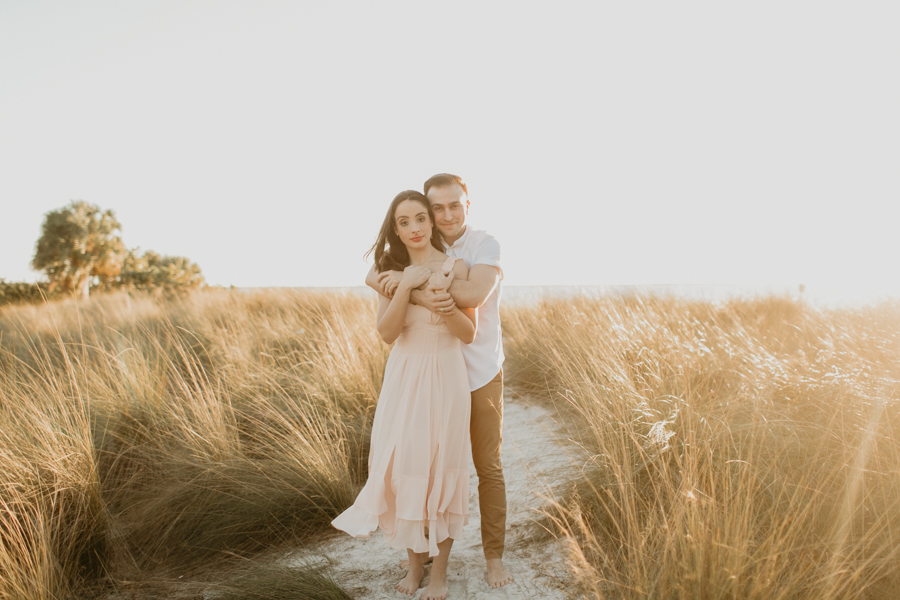 Moody Tampa Engagement Session Natural Tampa Wedding Photographer Tampa Elopement Photographer Beach Engagement Session Cypress Point Park Engagement Session-19.jpg