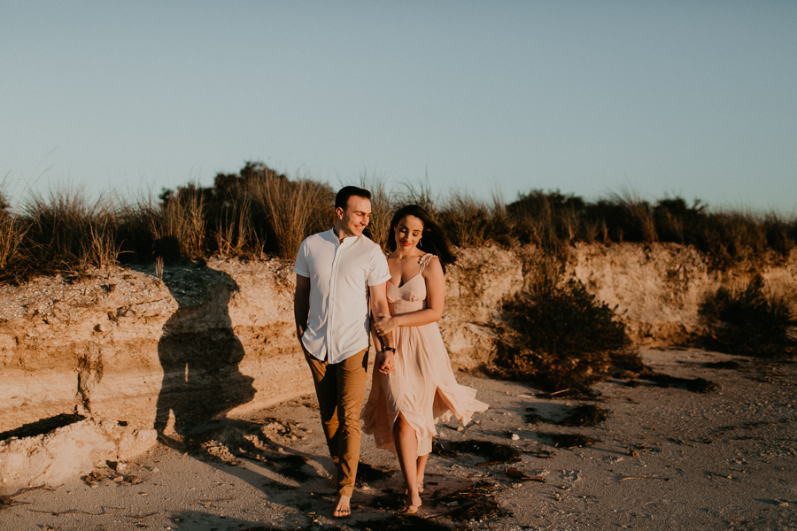 Moody Tampa Engagement Session Natural Tampa Wedding Photographer Tampa Elopement Photographer Beach Engagement Session Cypress Point Park Engagement Session-36.jpg