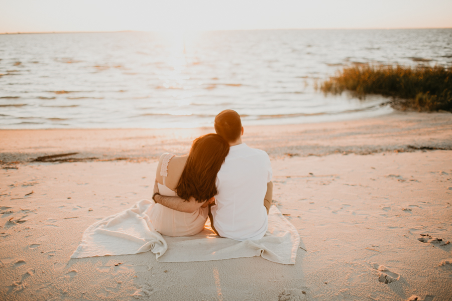 Moody Tampa Engagement Session Natural Tampa Wedding Photographer Tampa Elopement Photographer Beach Engagement Session Cypress Point Park Engagement Session-39.jpg