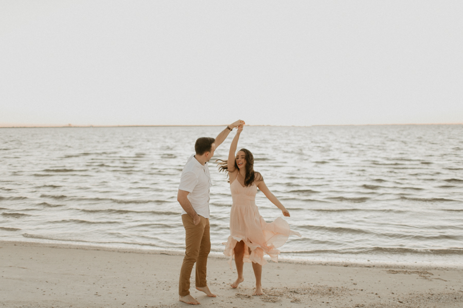 Moody Tampa Engagement Session Natural Tampa Wedding Photographer Tampa Elopement Photographer Beach Engagement Session Cypress Point Park Engagement Session-49.jpg