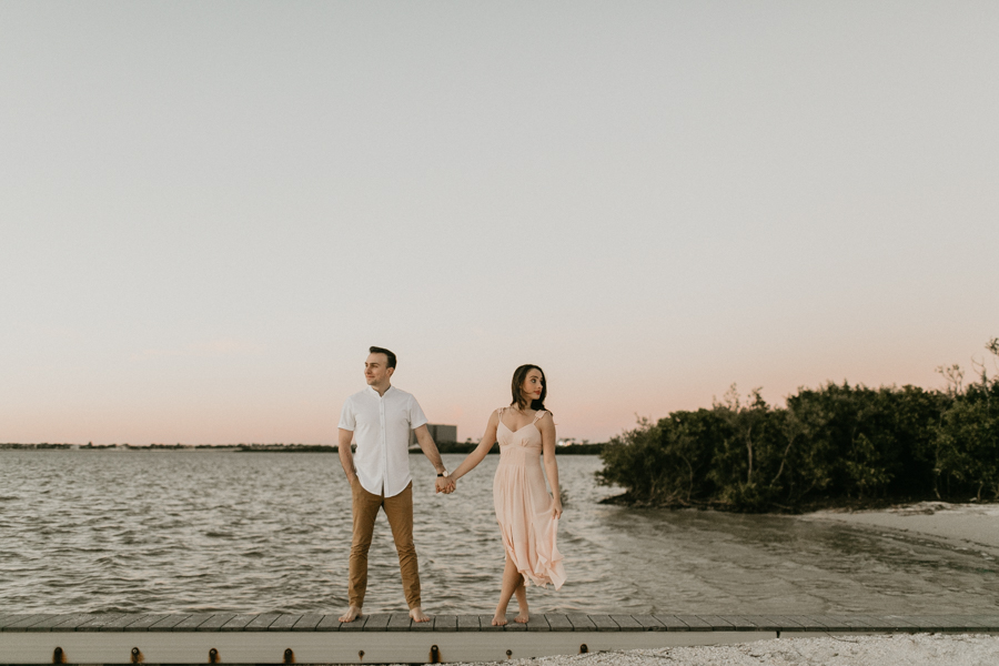 Moody Tampa Engagement Session Natural Tampa Wedding Photographer Tampa Elopement Photographer Beach Engagement Session Cypress Point Park Engagement Session-50.jpg