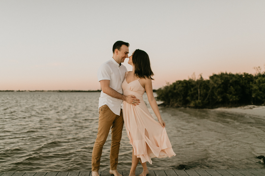 Moody Tampa Engagement Session Natural Tampa Wedding Photographer Tampa Elopement Photographer Beach Engagement Session Cypress Point Park Engagement Session-53.jpg