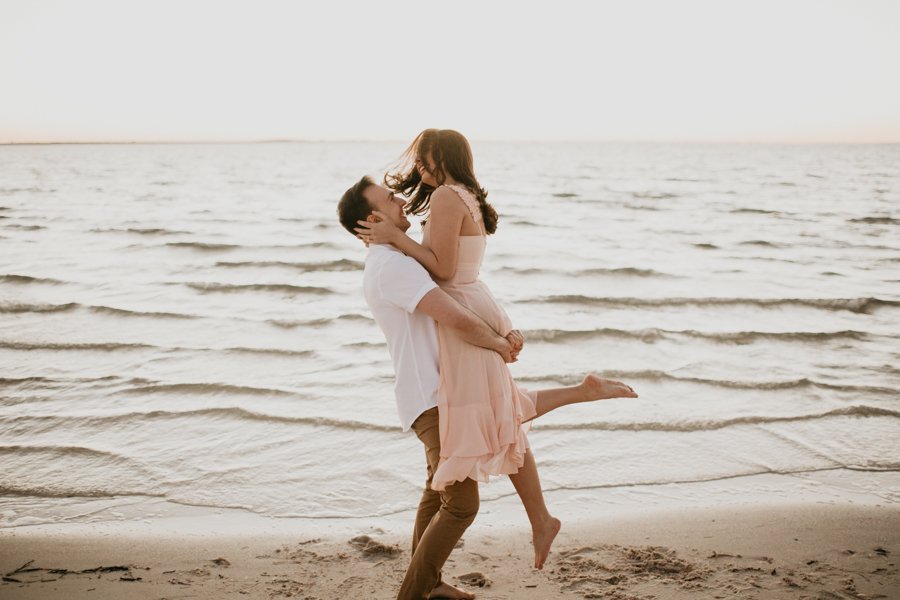 Moody Tampa Engagement Session Natural Tampa Wedding Photographer Tampa Elopement Photographer Beach Engagement Session Cypress Point Park Engagement Session-68.jpg