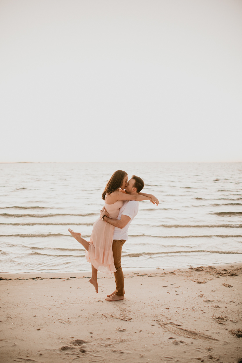 Moody Tampa Engagement Session Natural Tampa Wedding Photographer Tampa Elopement Photographer Beach Engagement Session Cypress Point Park Engagement Session-71.jpg