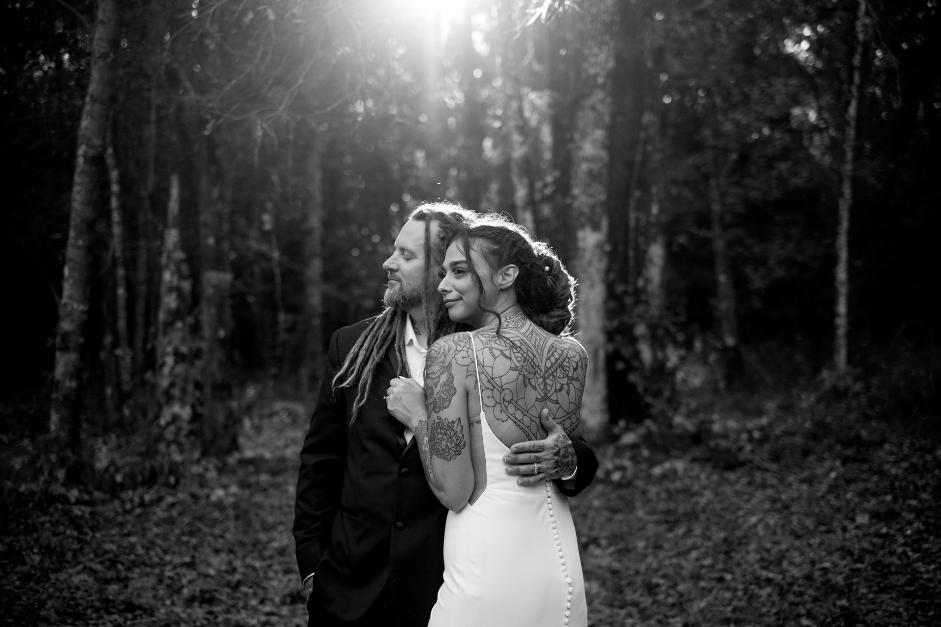 Havenwood Event Wedding in Tampa Florida Modern Wedding Inpiration Tampa Wedding Photographer Black and White Wedding Hooded Veil-78.jpg