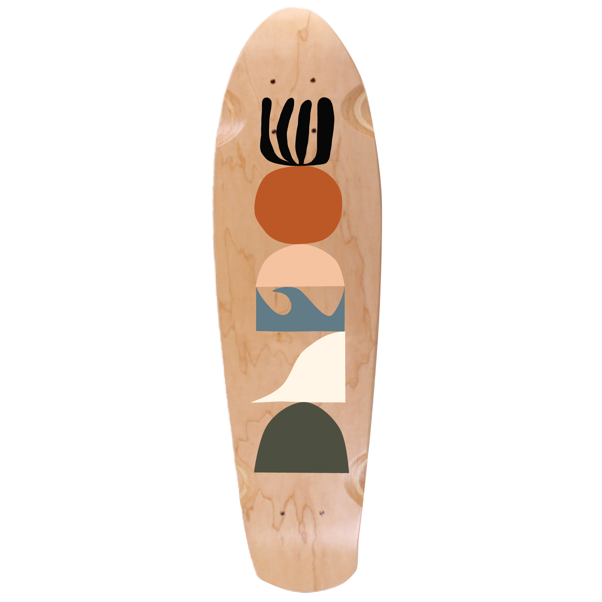 Totem Skate Deck 02
