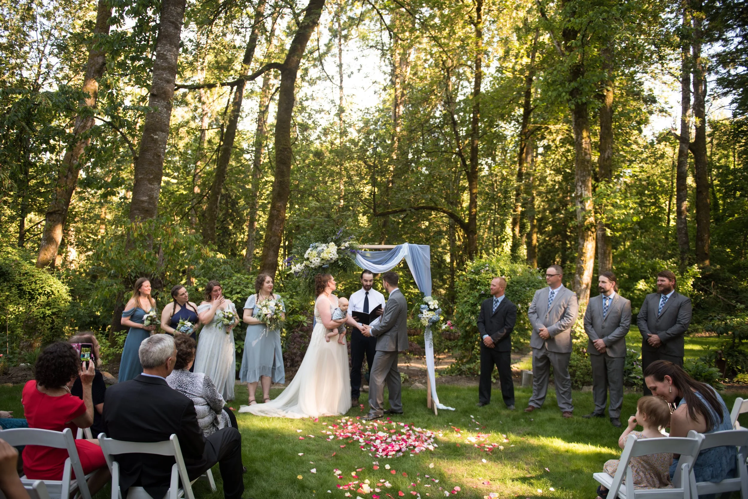 Rebecca + Ian's Wedding Album - balance