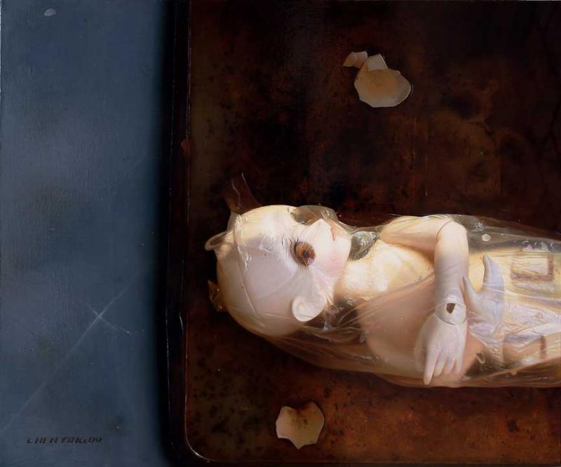 死海 / 陳穎 / 油彩畫布 / 94x105cm / 2009