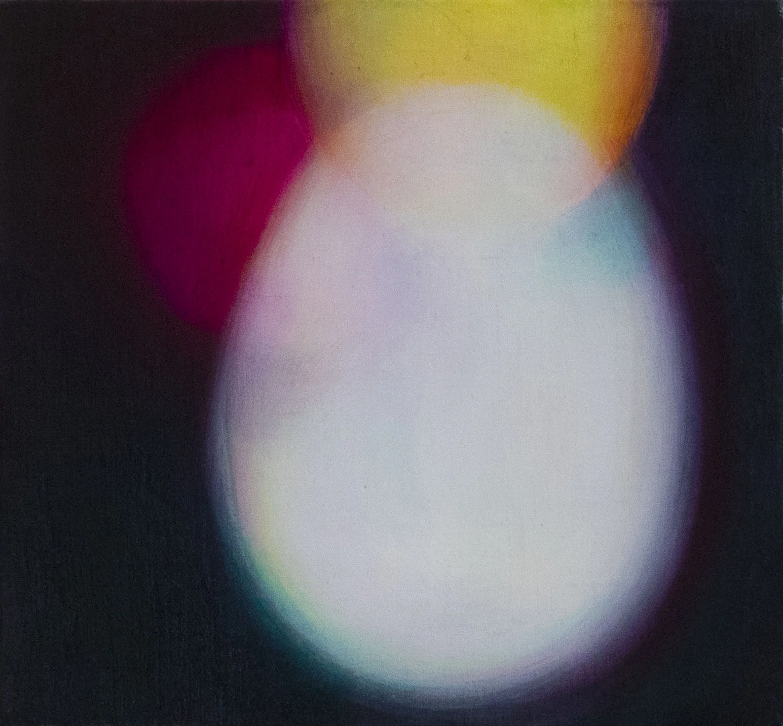 光抽象5號 Light Abstraction 5 17 x 17 cm 油彩畫布 Oil on Canvas 2017